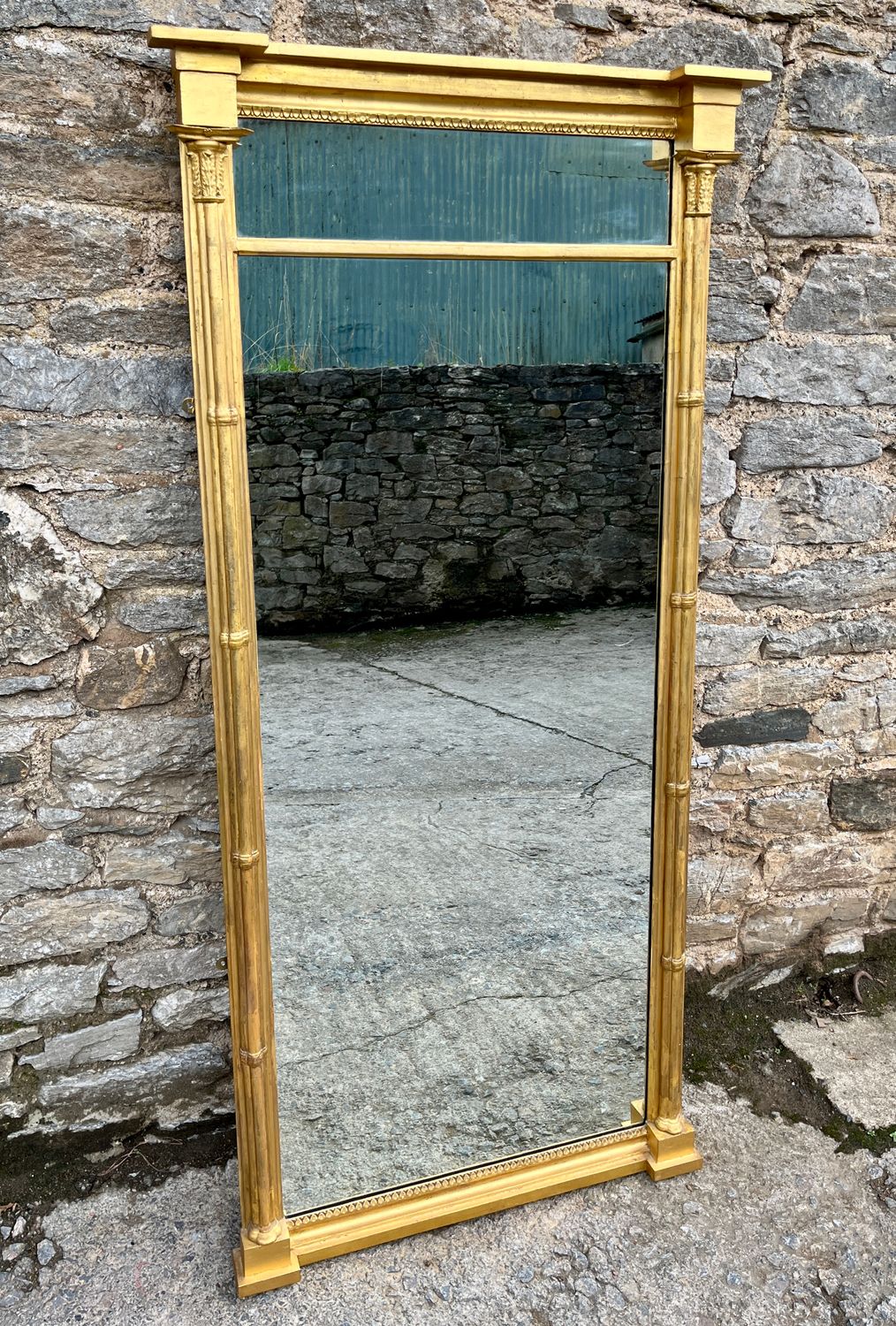 Large Regency Pier Mirror Large Regency Pier Mirror