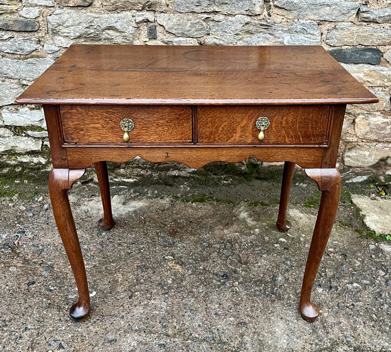 Georgian Oak Lowboy