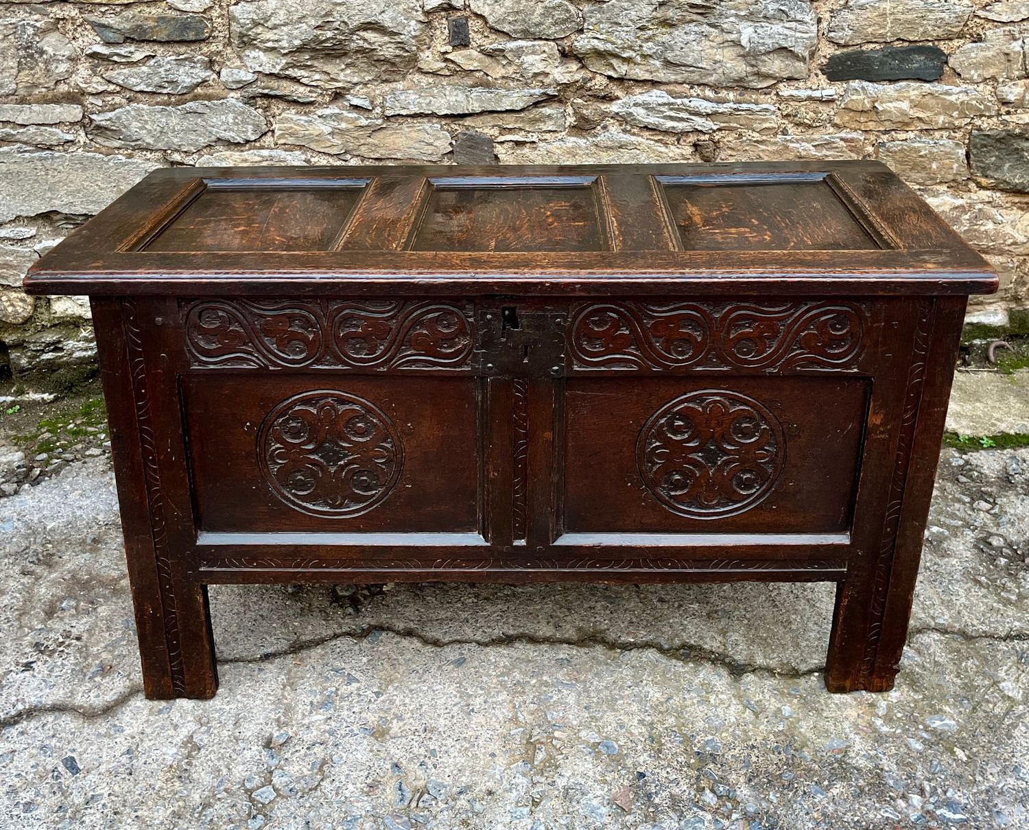 17th Century Oak Coffer
