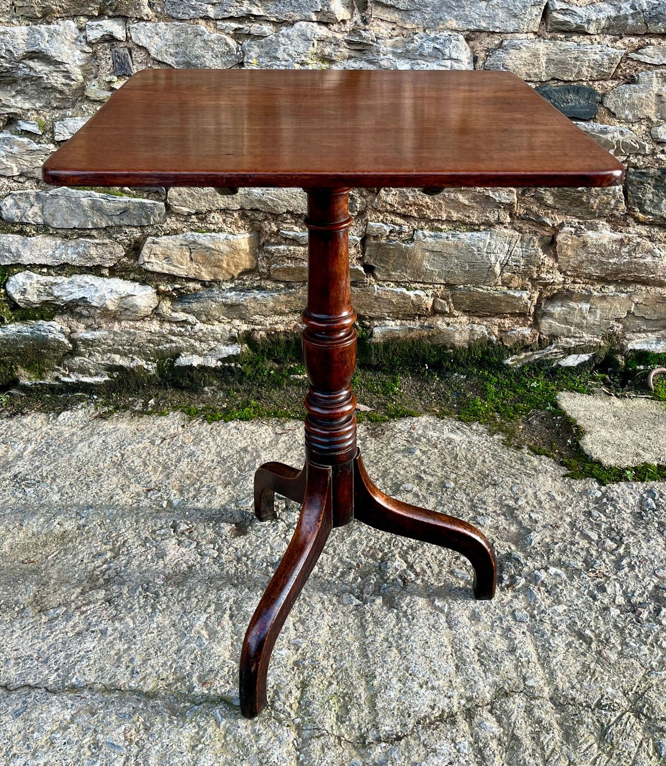 Regency Mahogany Tilt Top Wine Table