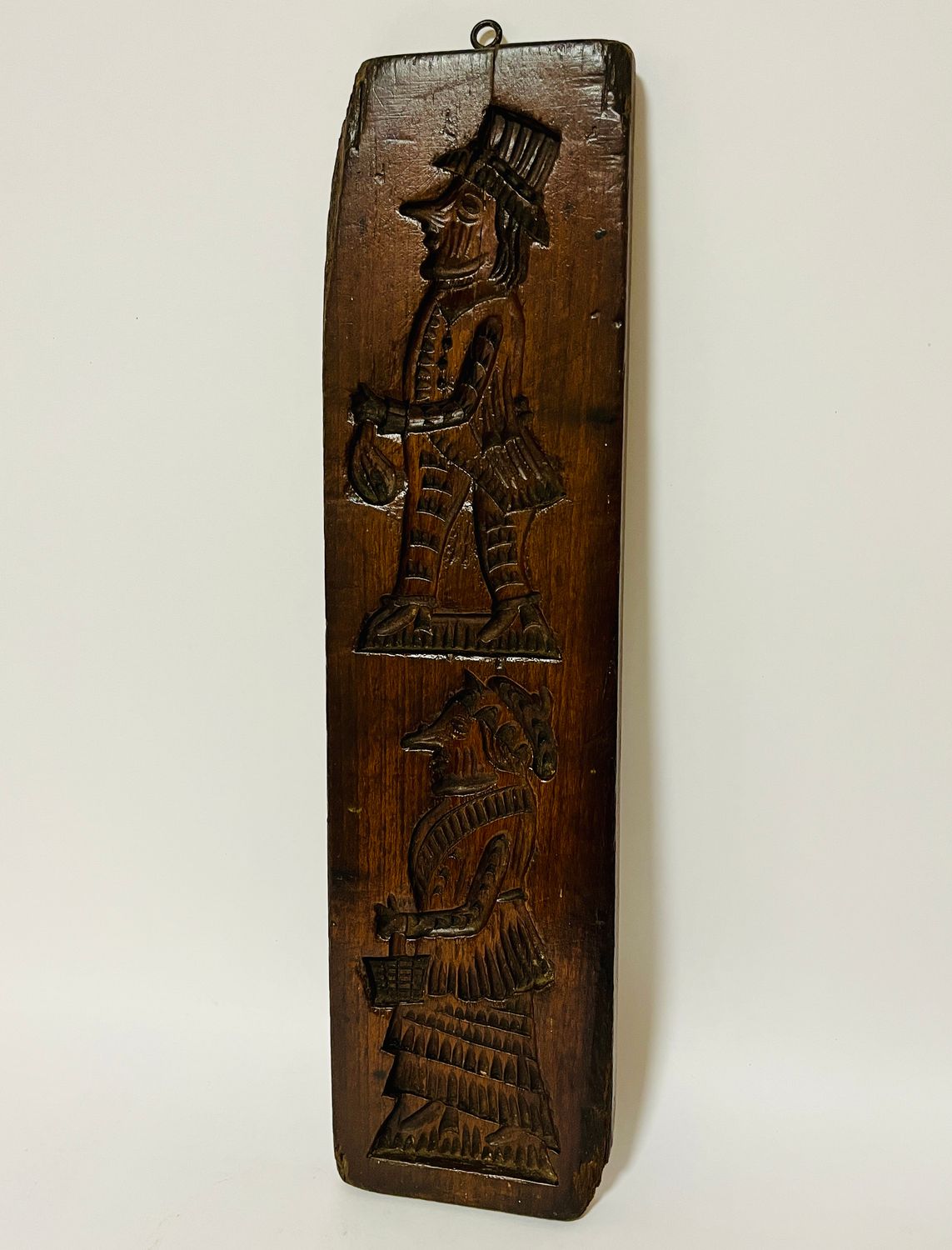 Antique Treen Gingerbread Mould