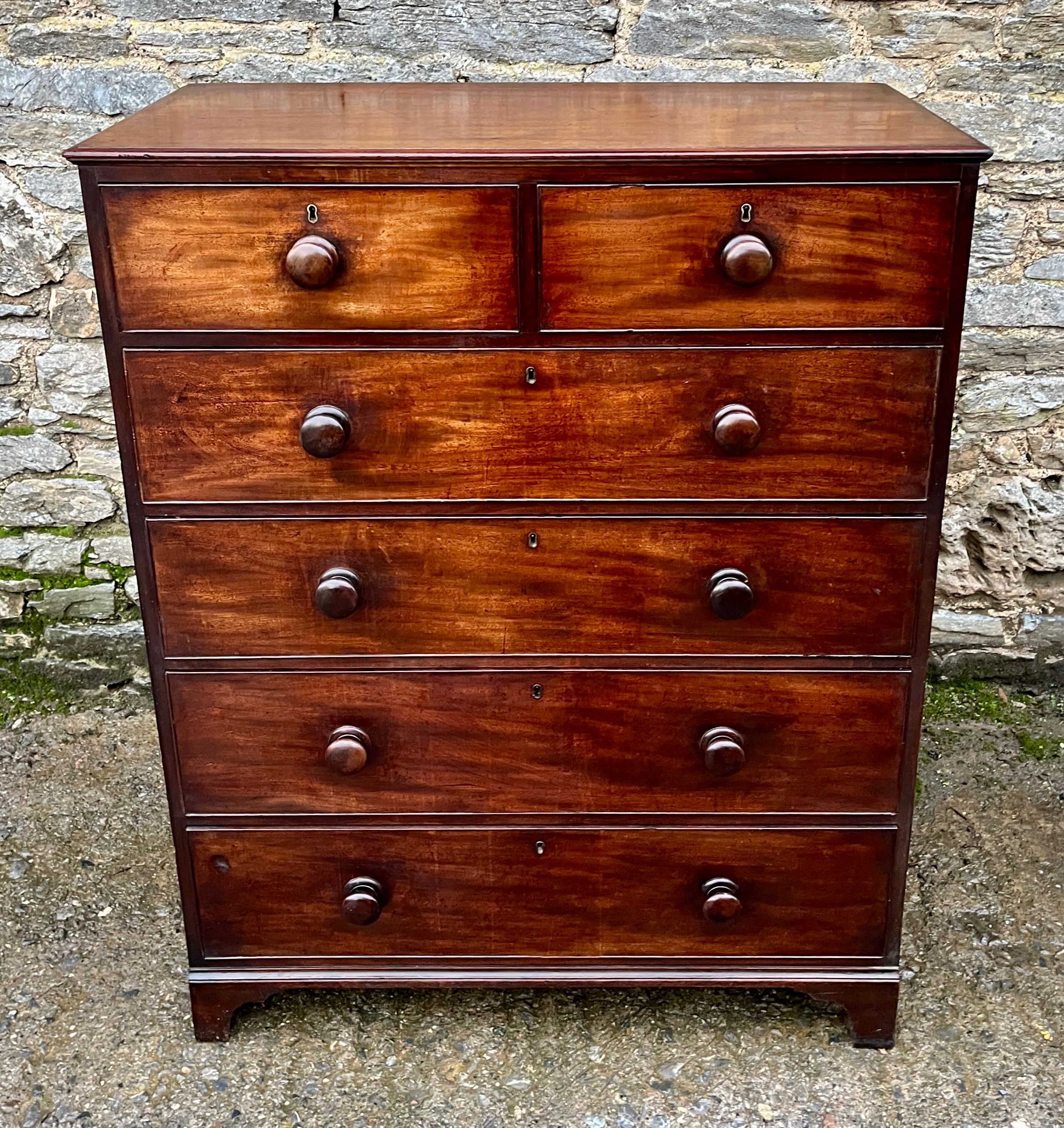 ​Large Victorian Mahogany Chest of Drawers