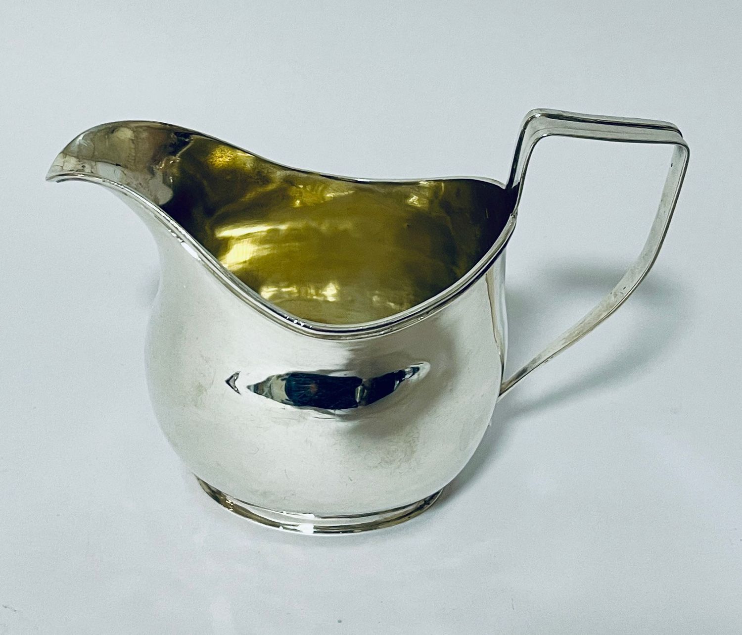 Antique Exeter Silver Cream Jug