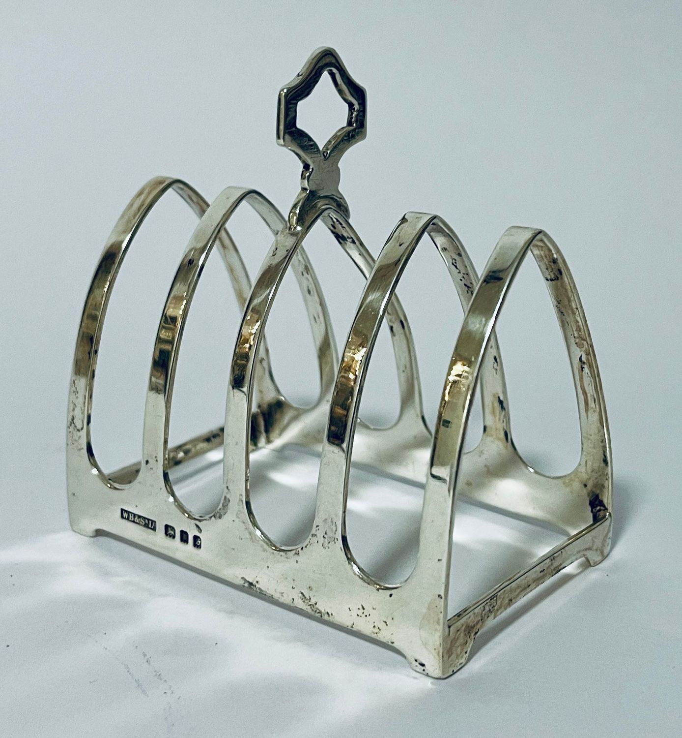 Antique Silver Toast Rack Antique Silver Toast Rack