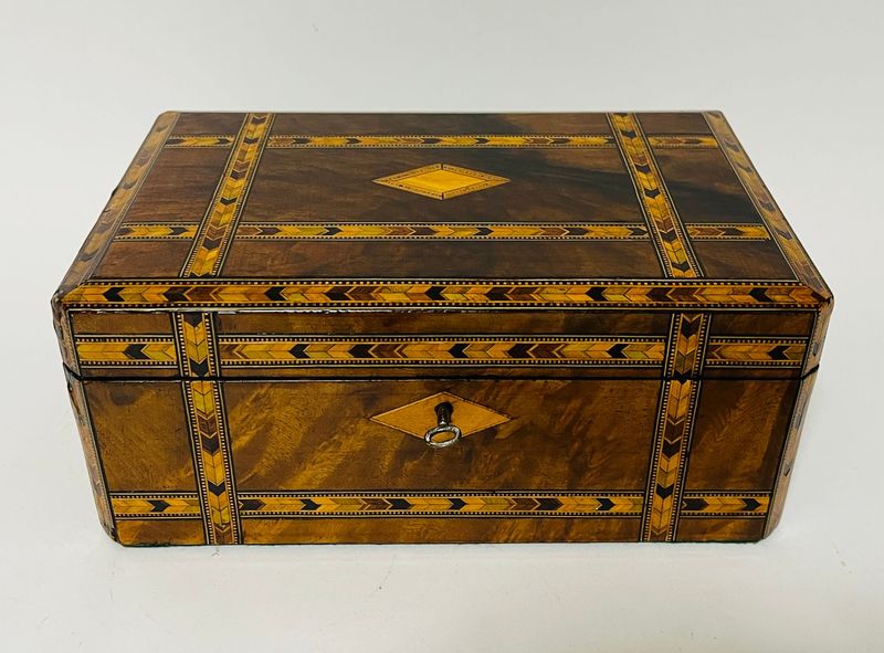 Victorian Tunbridge Ware Jewellery Box