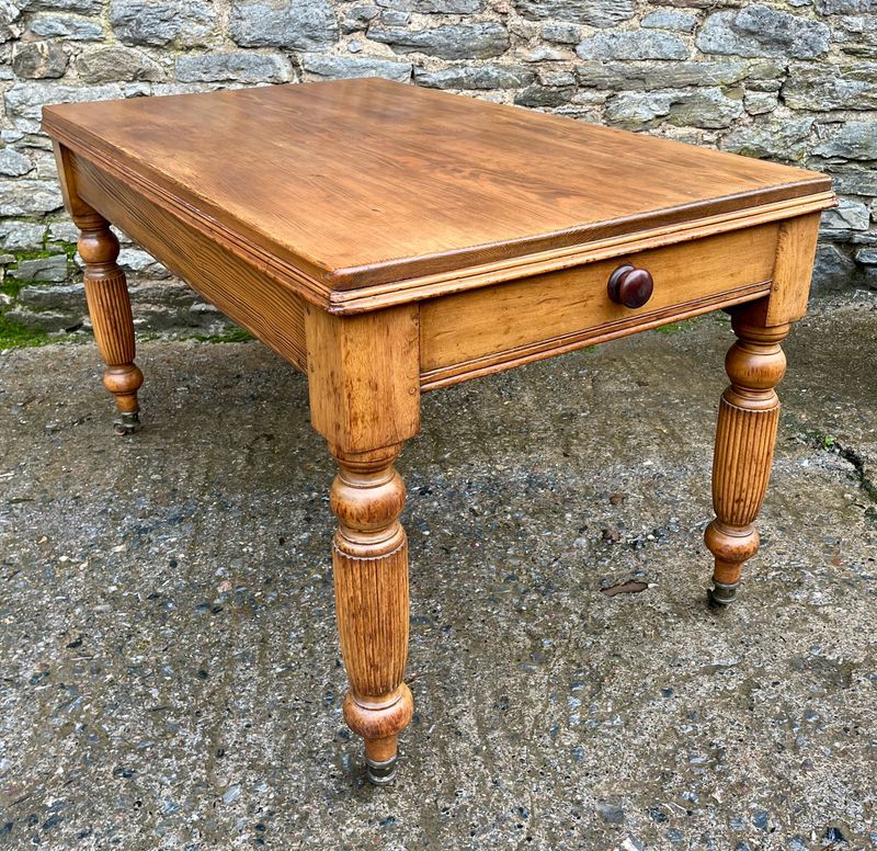Victorian Pine Kitchen Table
