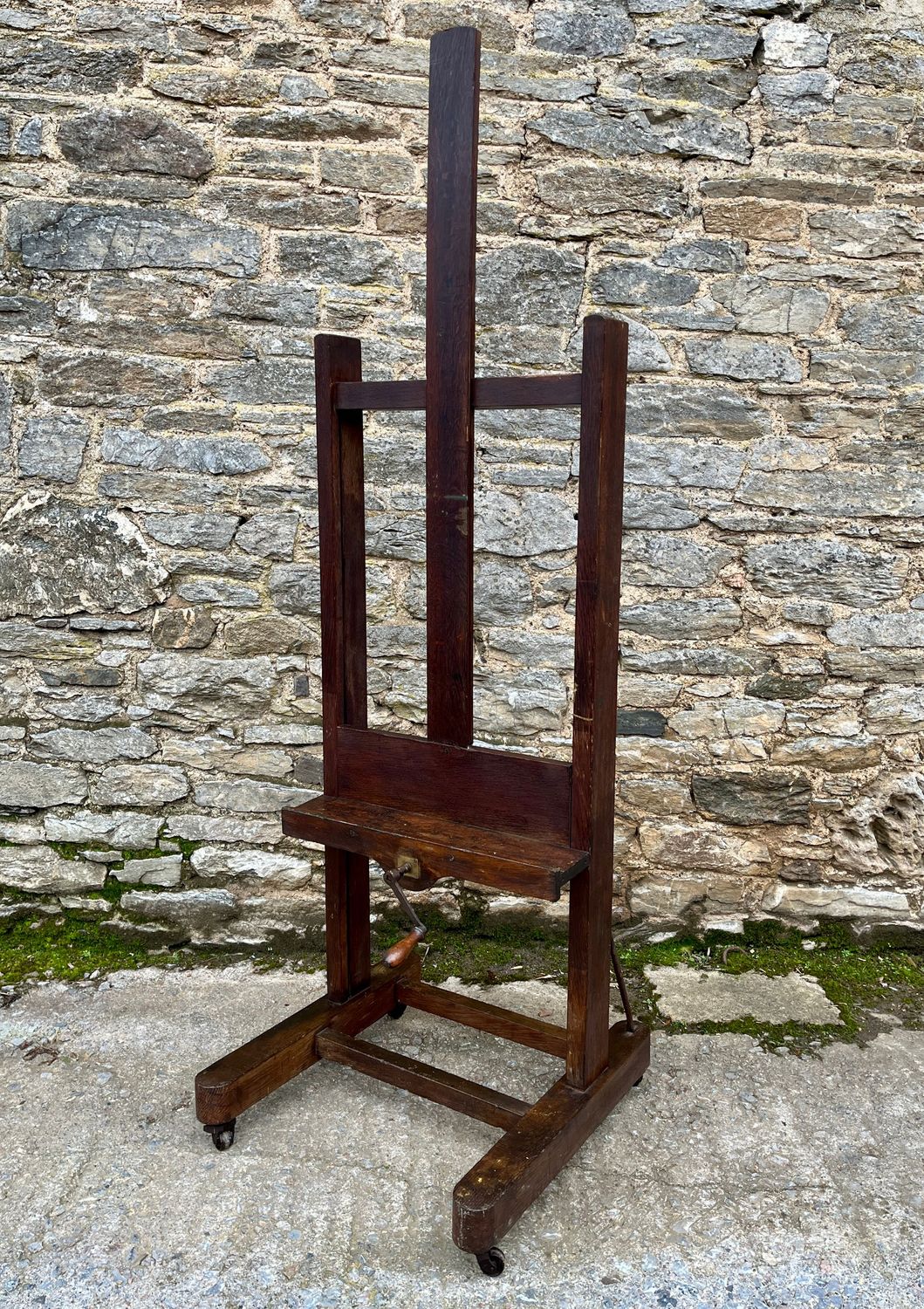 Victorian Oak Studio Easel