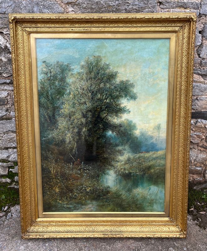 William Widgery Oil on Canvas