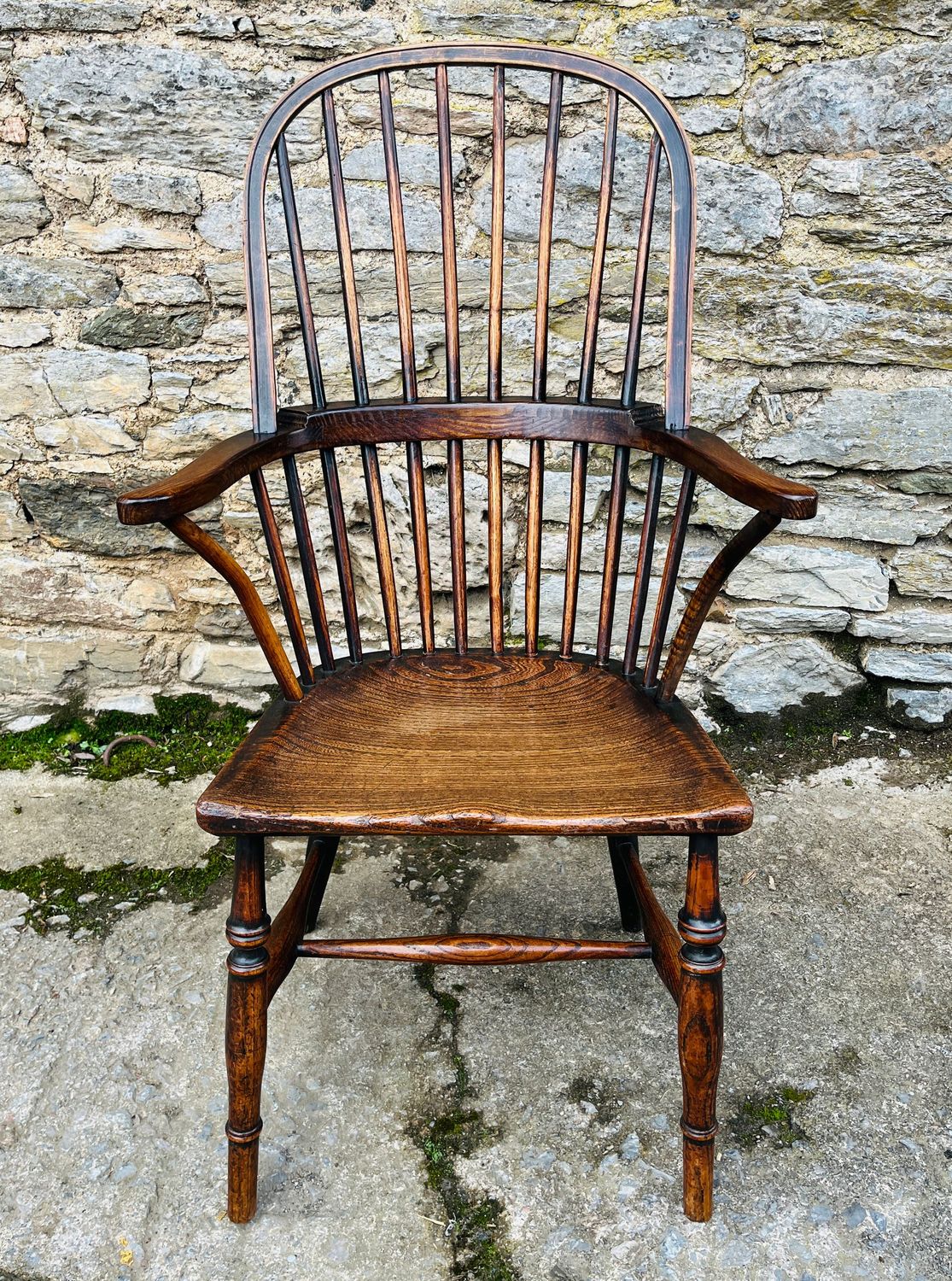 Early 19th Century Stick Back Windsor Chair