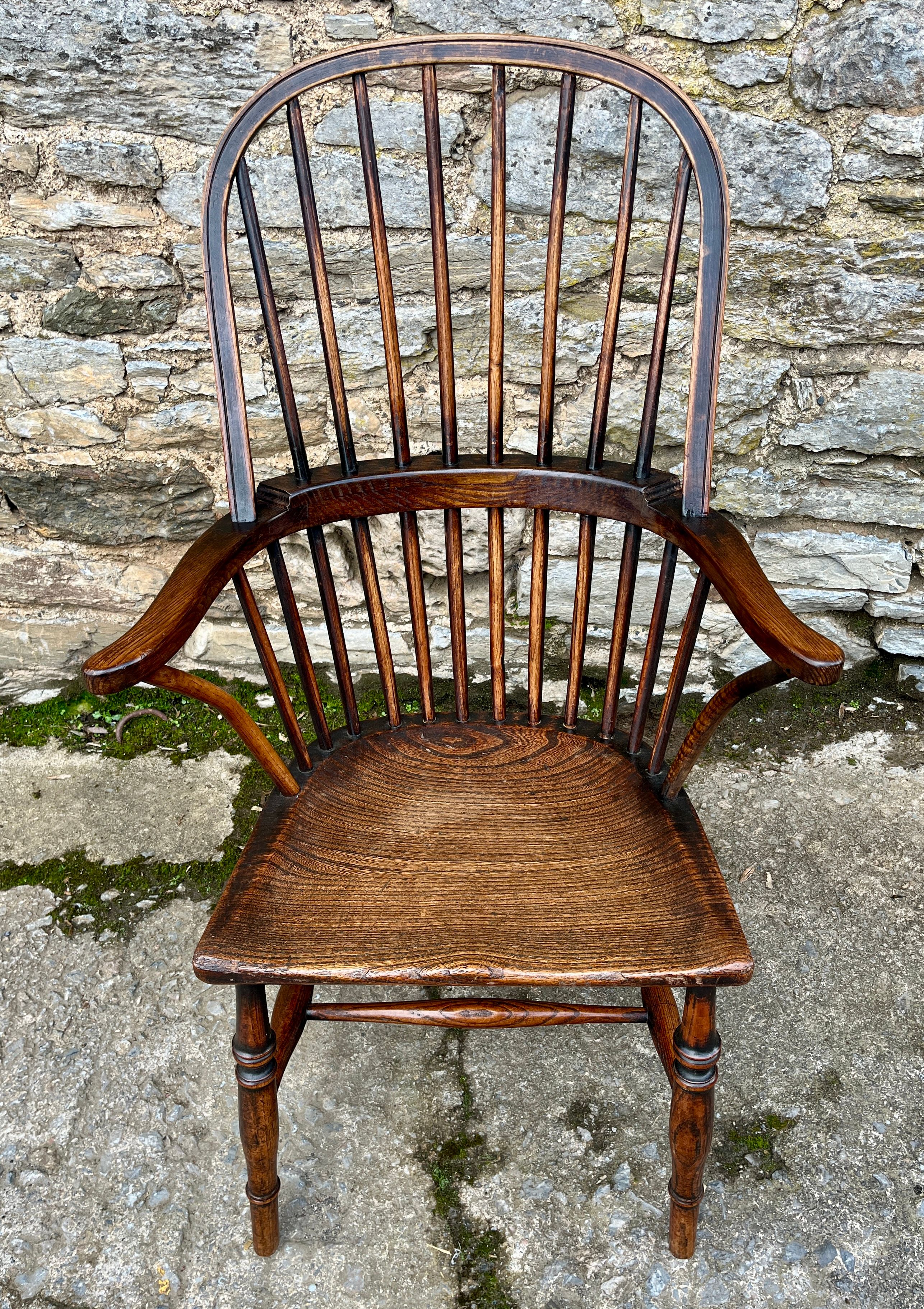 Early 19th Century Stick Back Windsor Chair