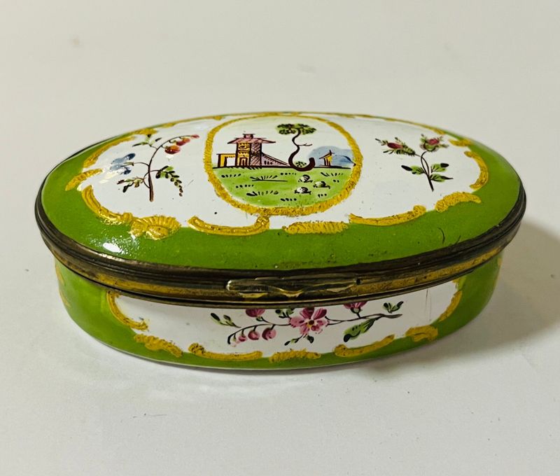 Georgian Enamel Box