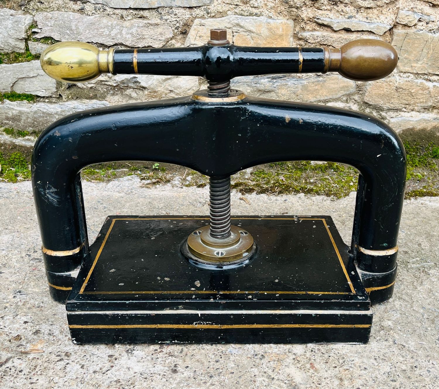 Victorian Cast Iron Book Press