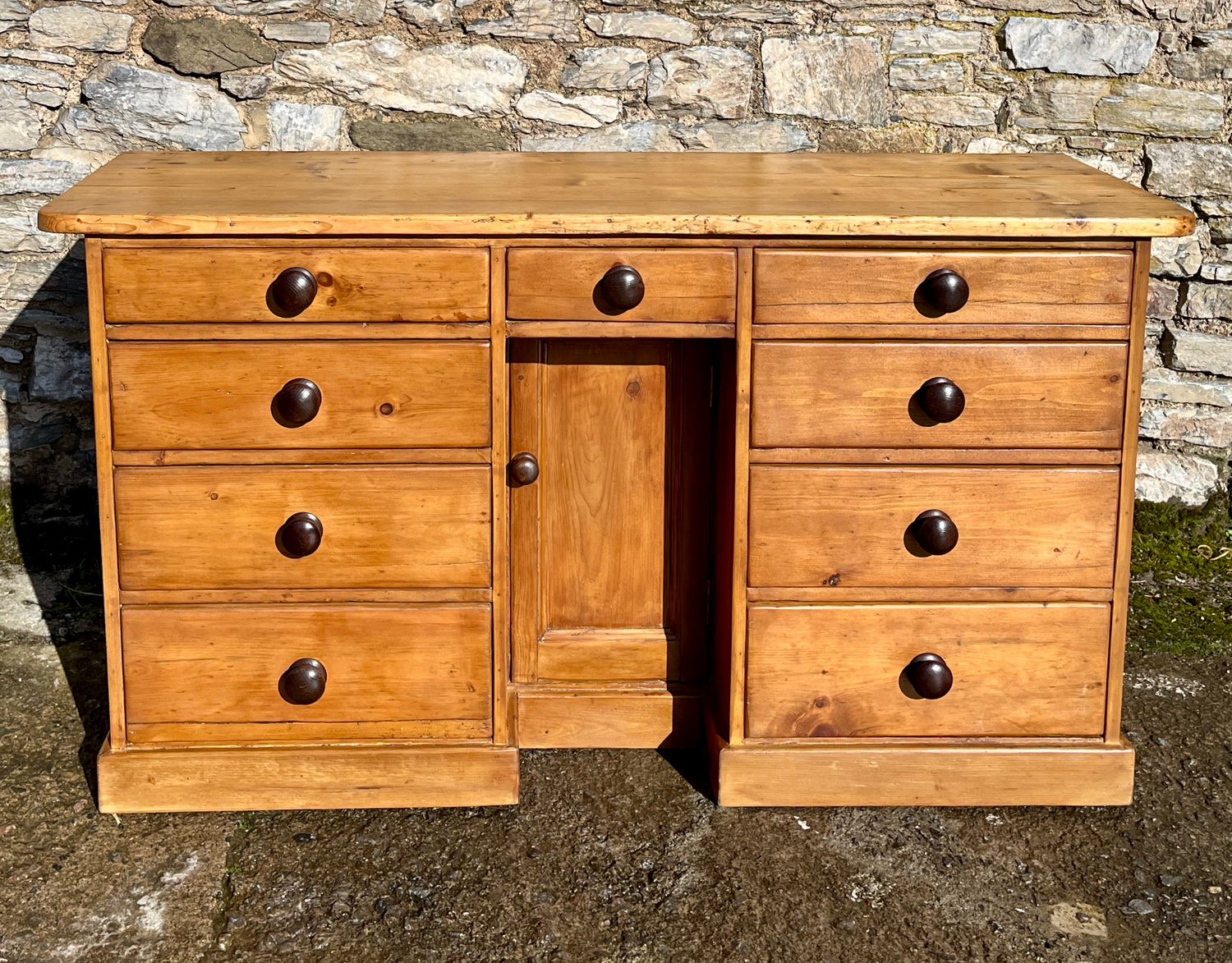 Antique Pine Dresser Base