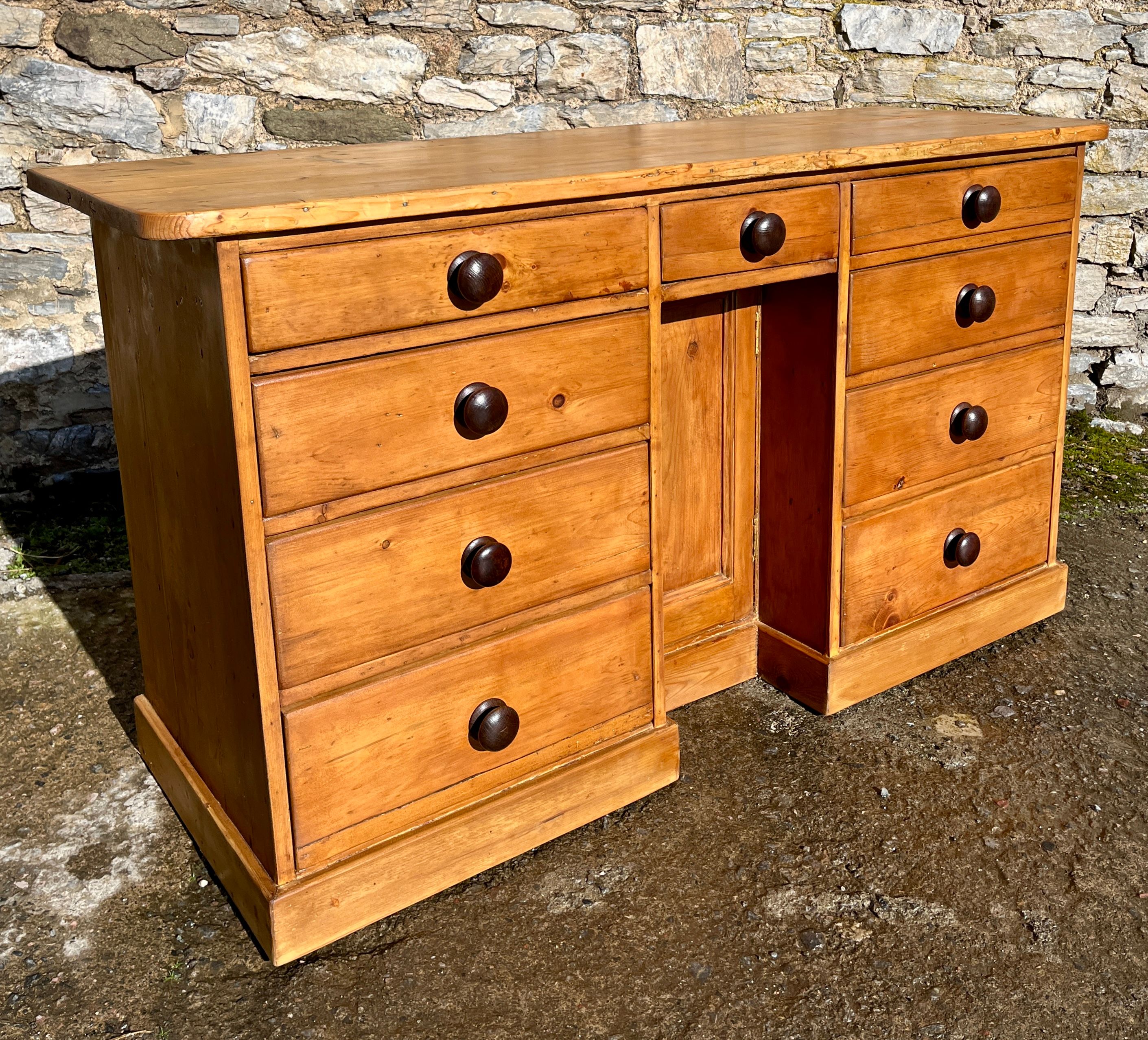 Antique Pine Dresser Base