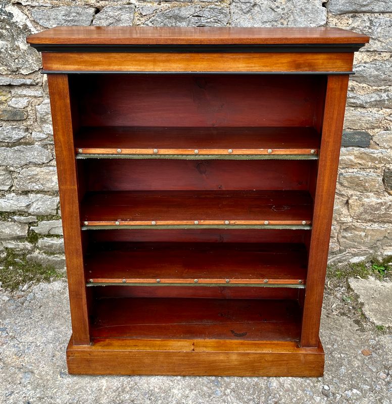 ​Victorian Mahogany Open Bookcase