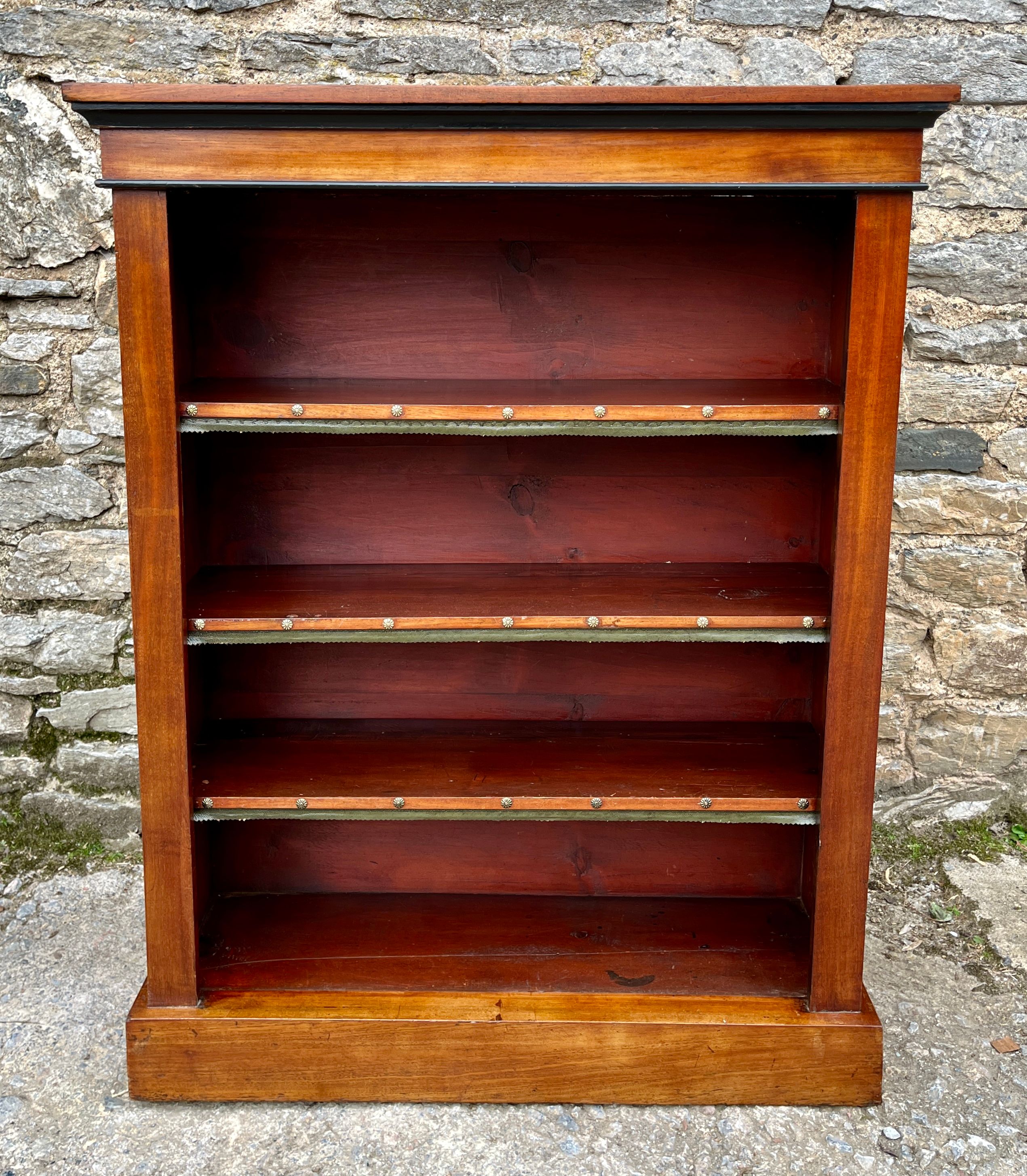 ​Victorian Mahogany Open Bookcase
