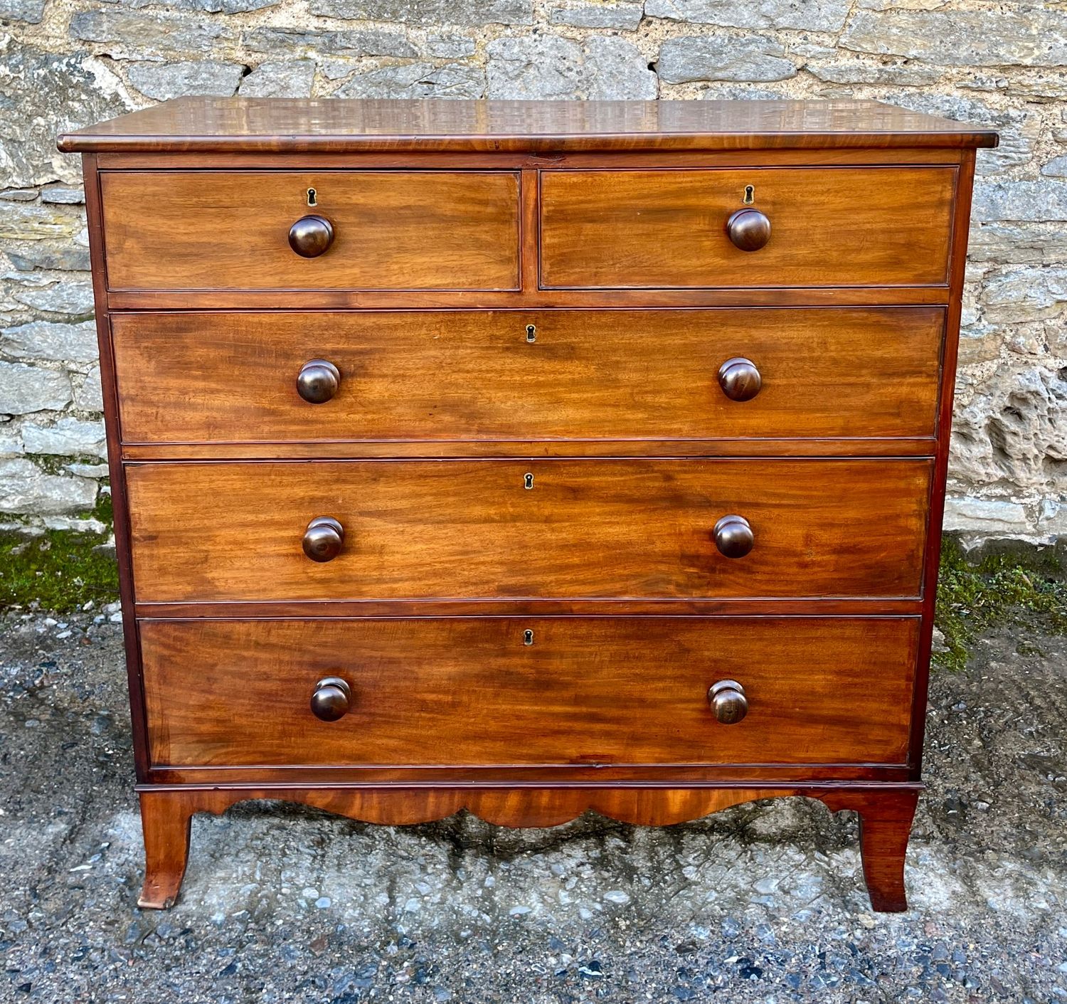 ​Regency Mahogany Chest of Drawers