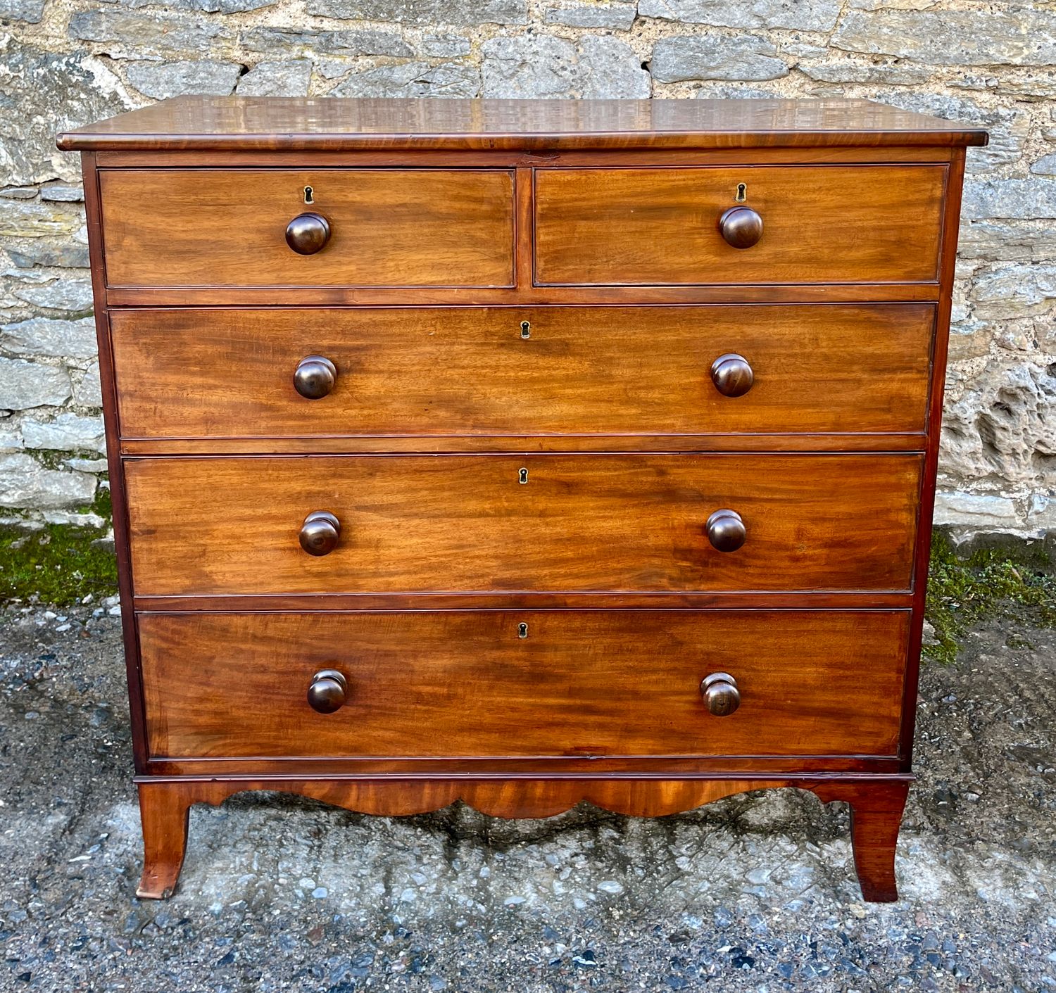 ​Regency Mahogany Chest of Drawers