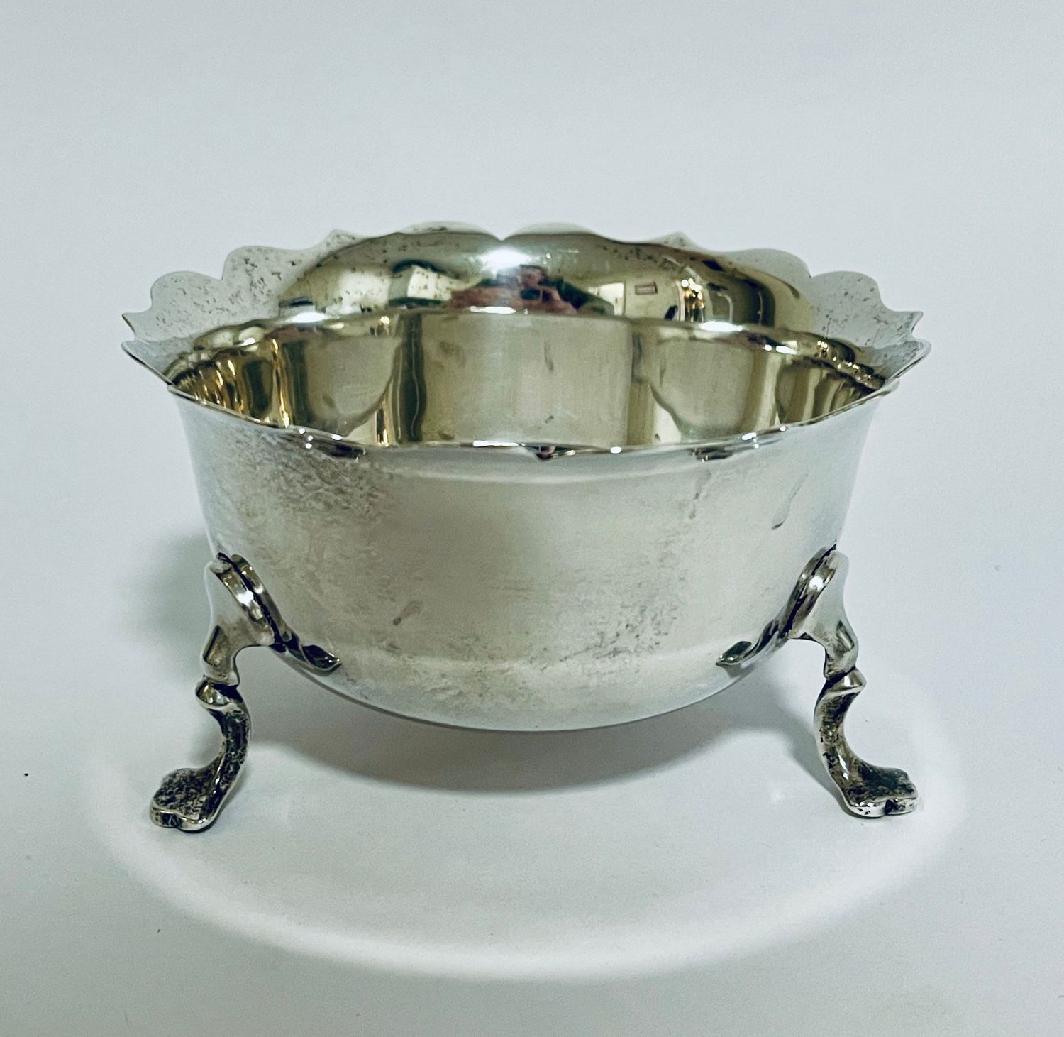 Antique Silver Sugar Bowl