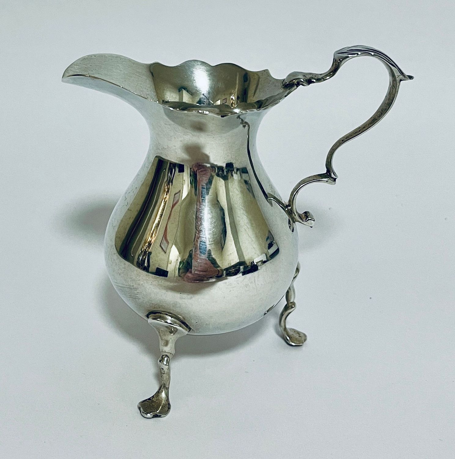 Antique Silver Cream Jug