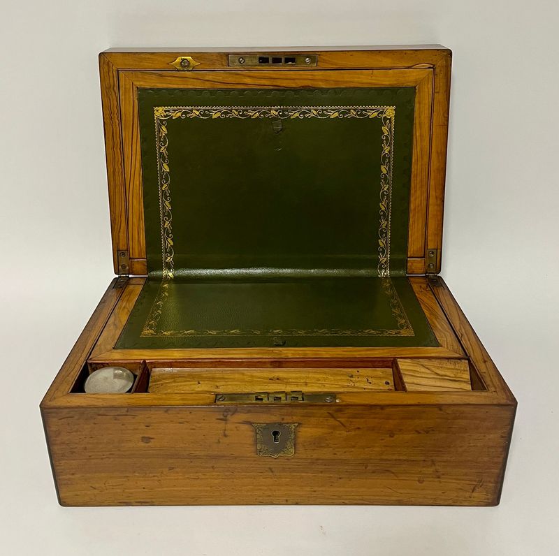 Victorian Walnut Writing Slope