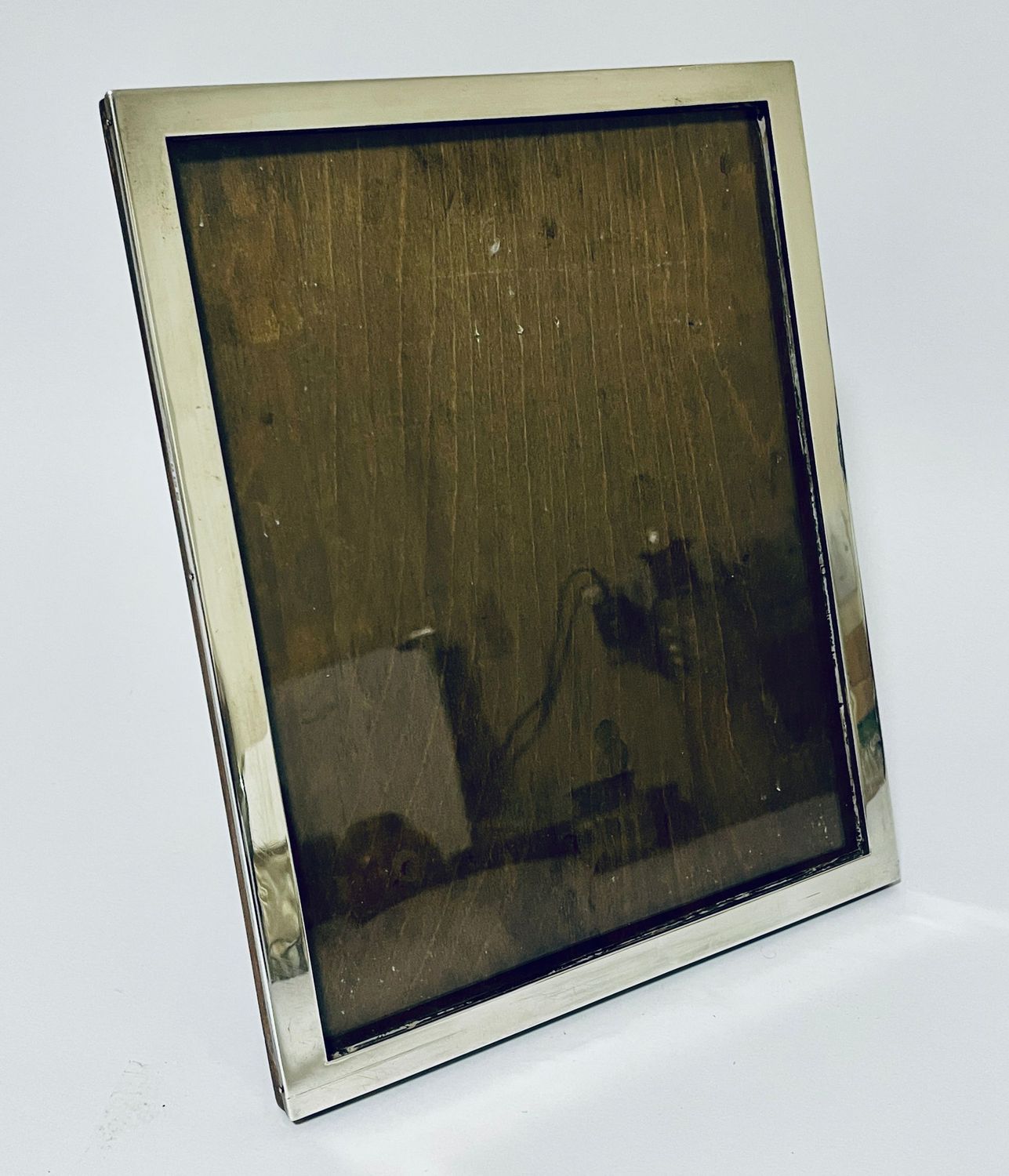 Large Antique Silver Frame