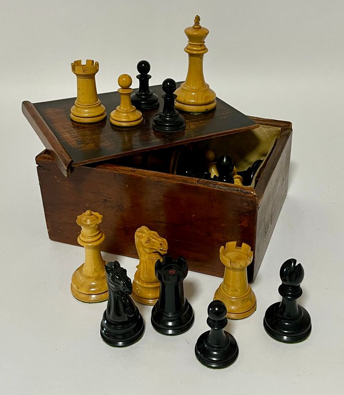 Victorian Jaques Staunton Chess Set