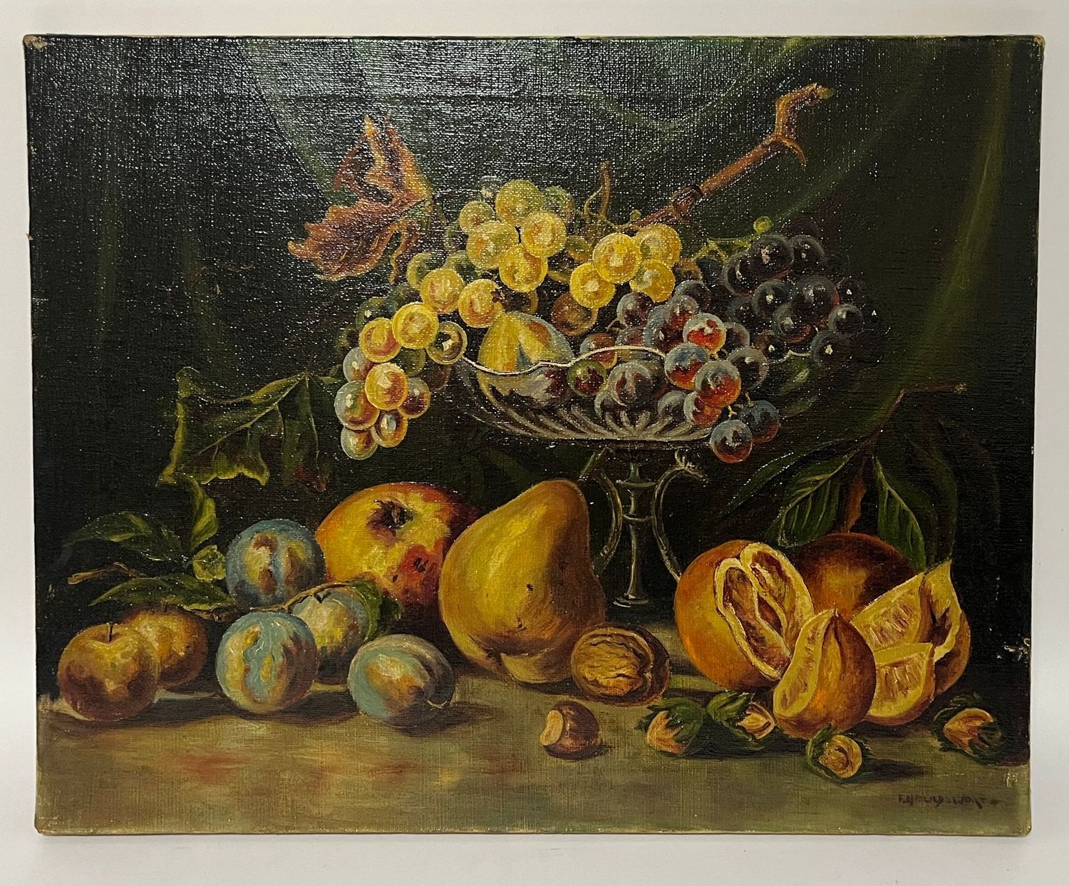 Still Life Oil on Canvas Still Life Oil on Canvas