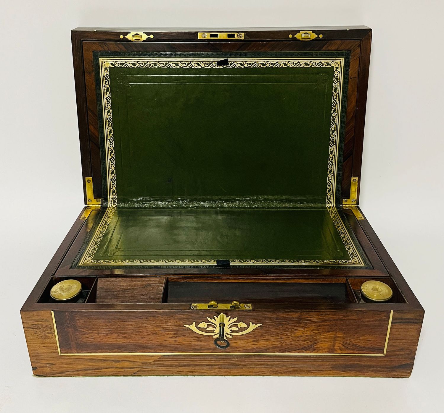 Victorian Rosewood Inlaid Writing Slope