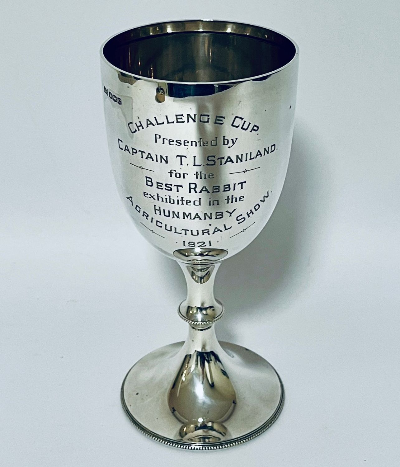 Antique Silver Trophy Cup