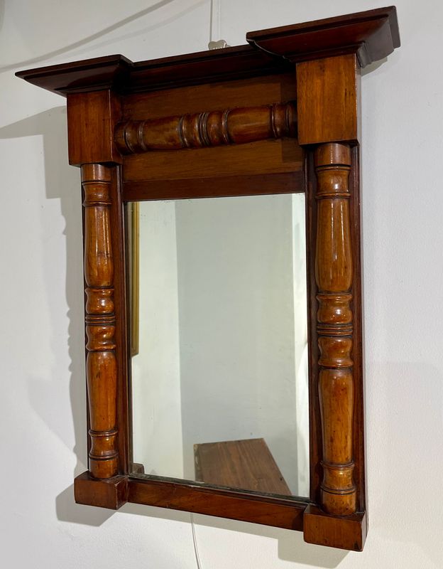 Antique Mahogany Pier Mirror