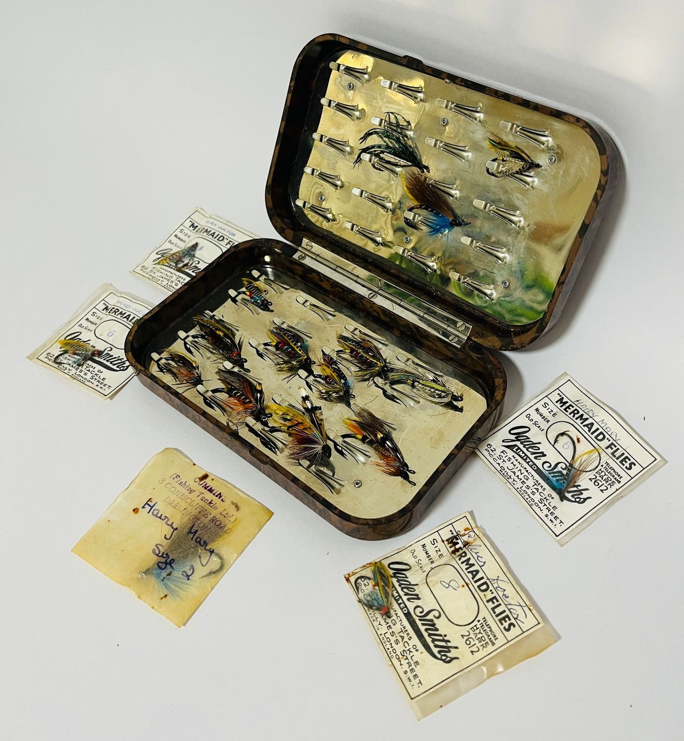 Antique Hardy Fly Fishing Box