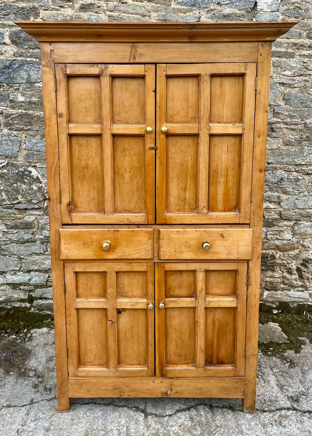 ​Antique Pine Housekeeper’s Cupboard
