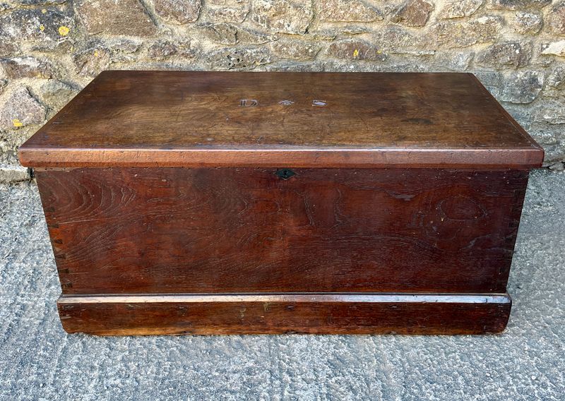 ​Antique Teak Blanket Chest
