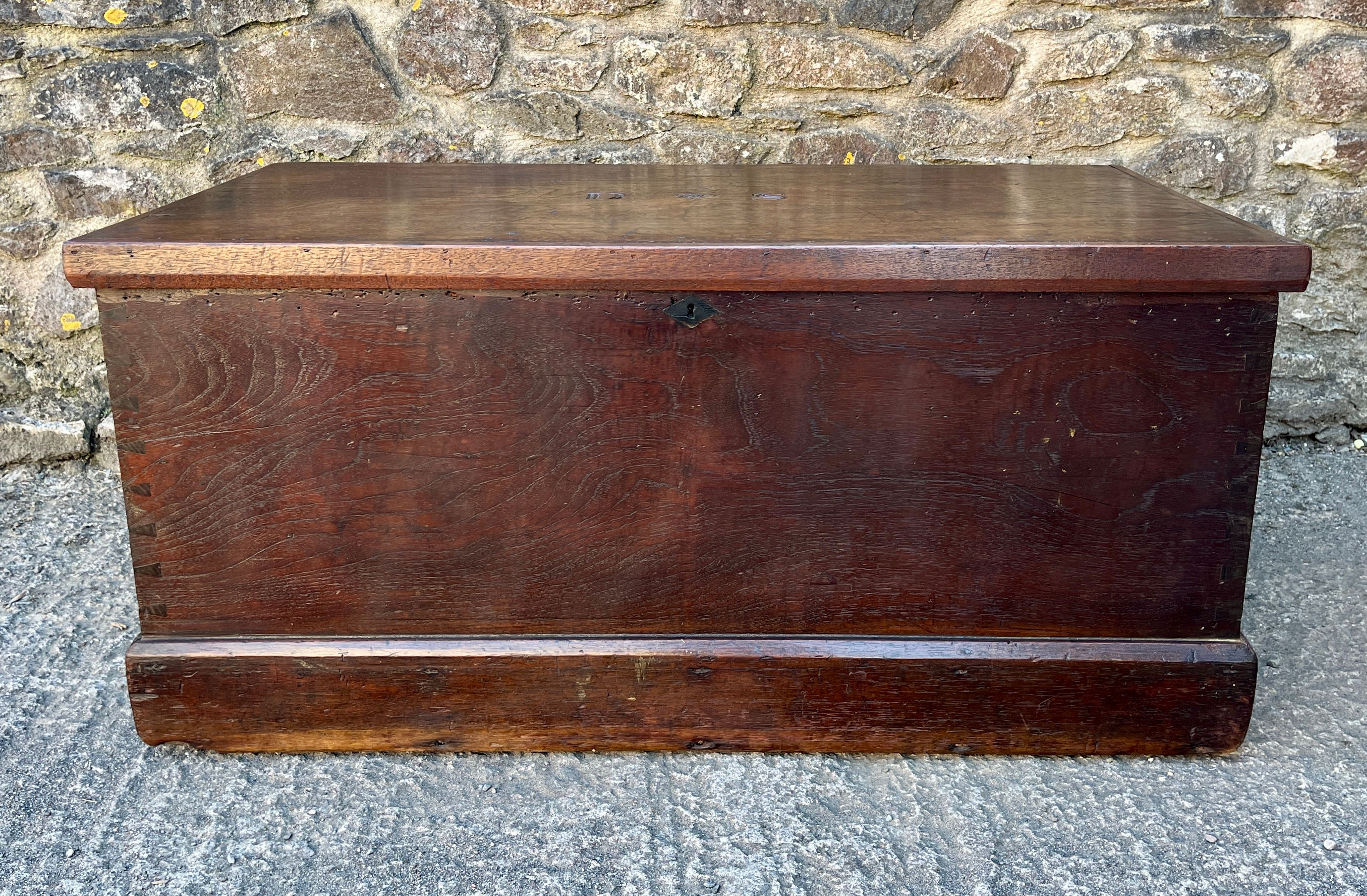 ​Antique Teak Blanket Chest