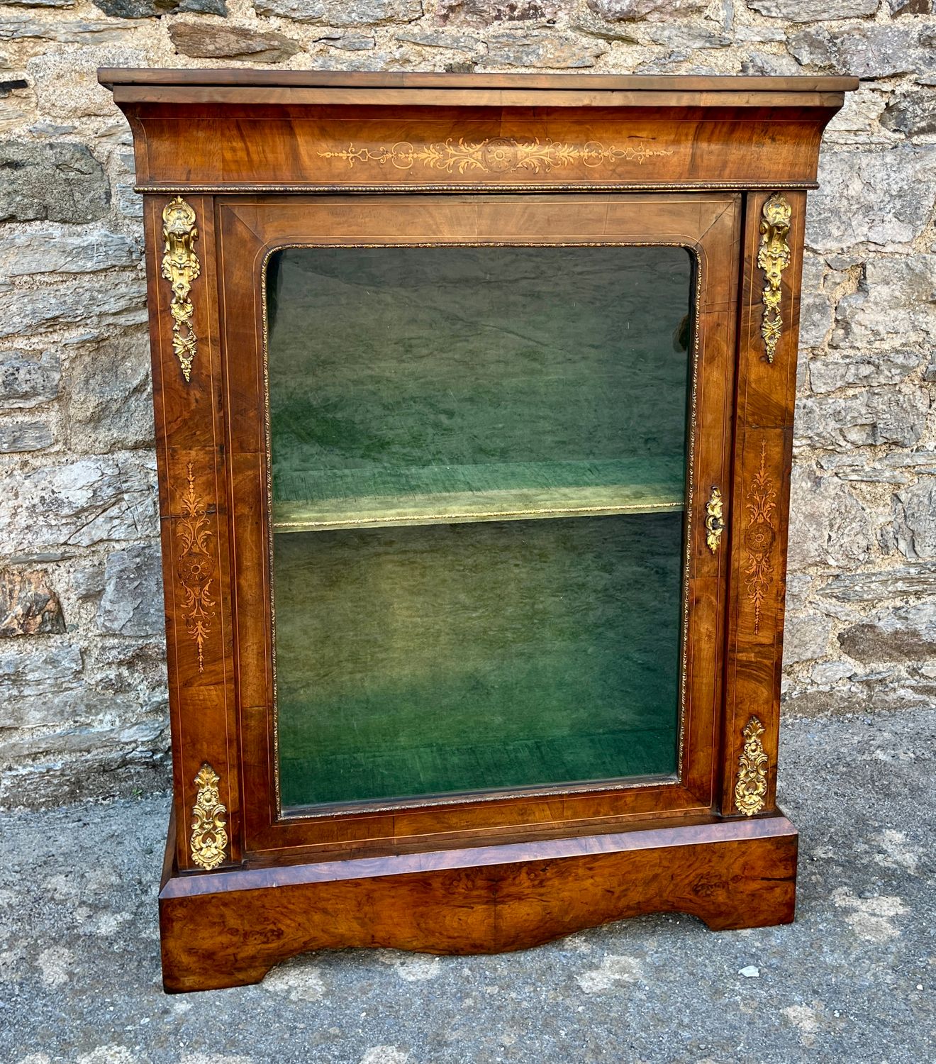 ​Victorian Walnut Pier Cabinet