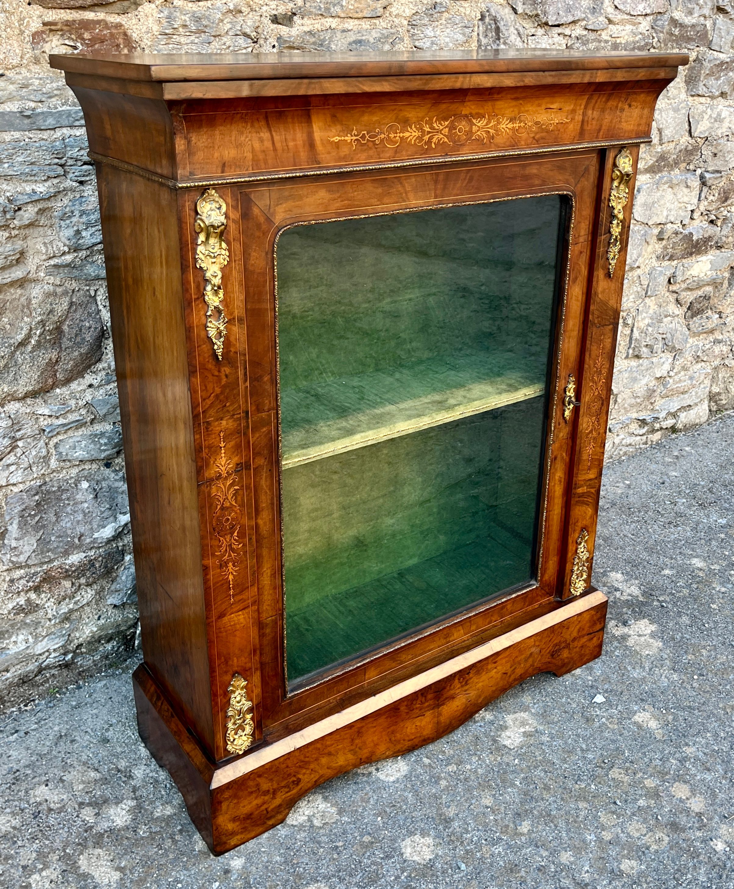 ​Victorian Walnut Pier Cabinet