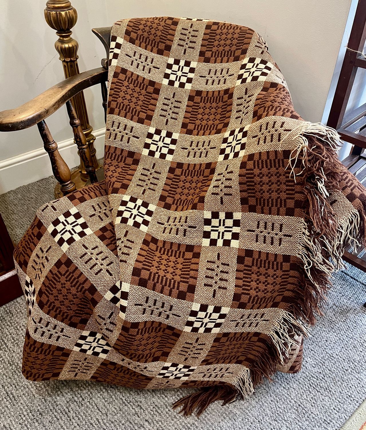 Welsh Tapestry Wool Blanket