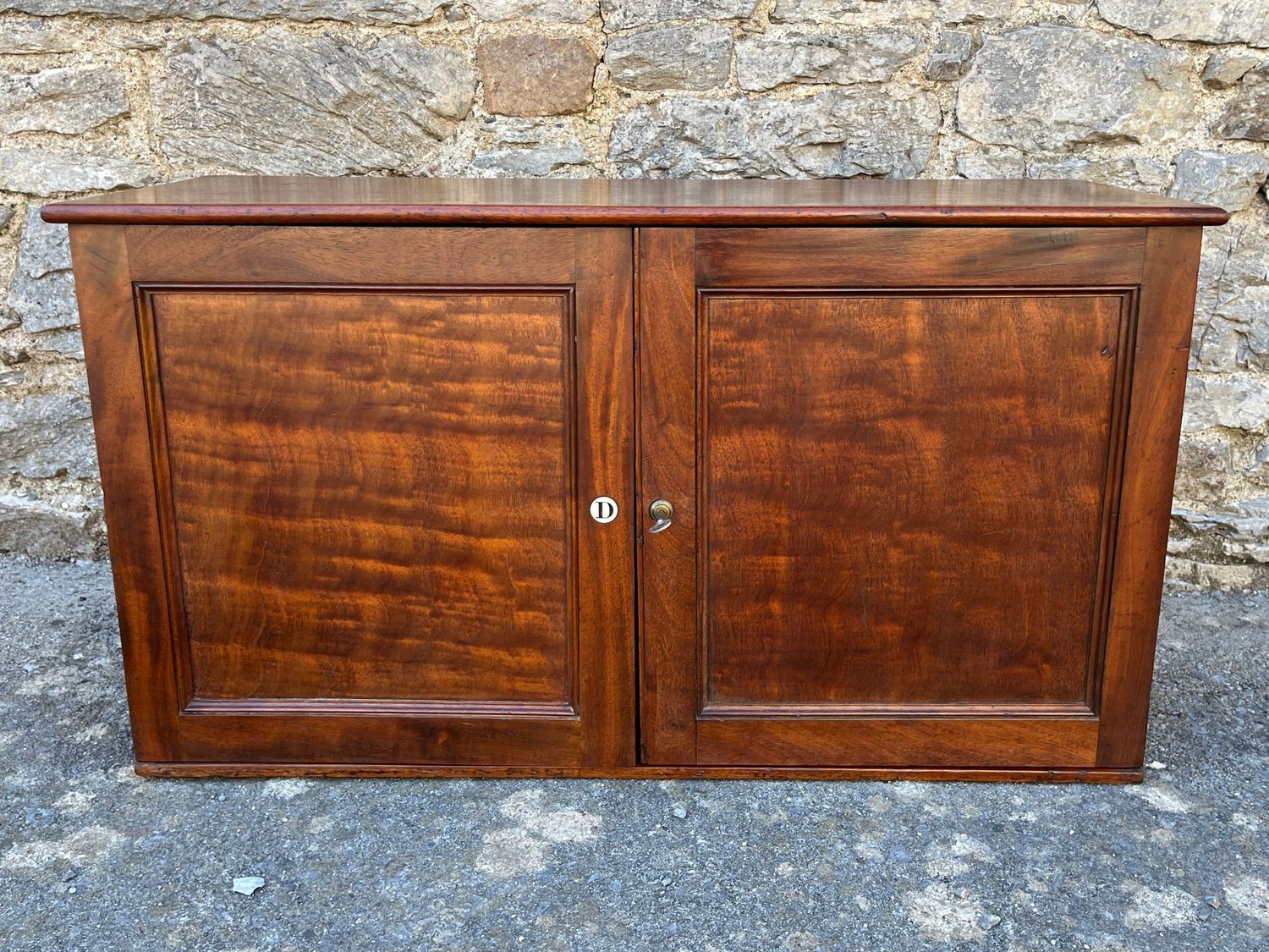 ​Victorian Mahogany Military Filing Cabinet