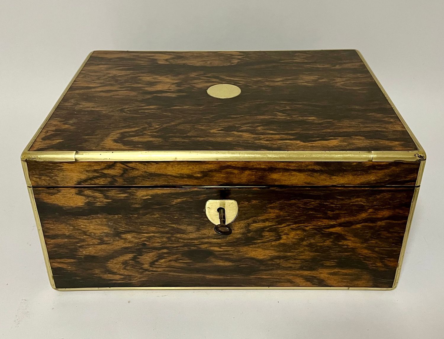 Victorian Coromandel Fitted Collector's Box Victorian Coromandel Fitted Collector's Box