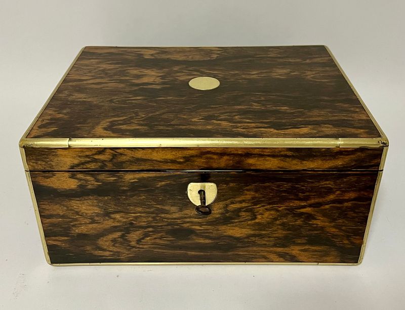 Victorian Coromandel Fitted Collector's Box
