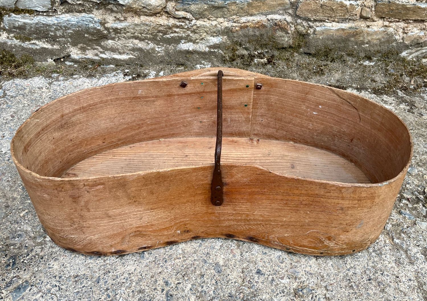 ​Antique East Anglian Bentwood Seed Lip