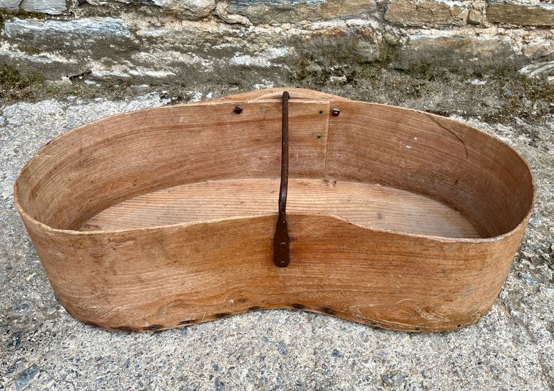 ​Antique East Anglian Bentwood Seed Lip
