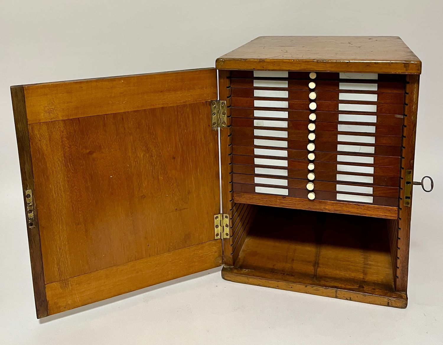 Antique Microscope Slide Cabinet Antique Microscope Slide Cabinet