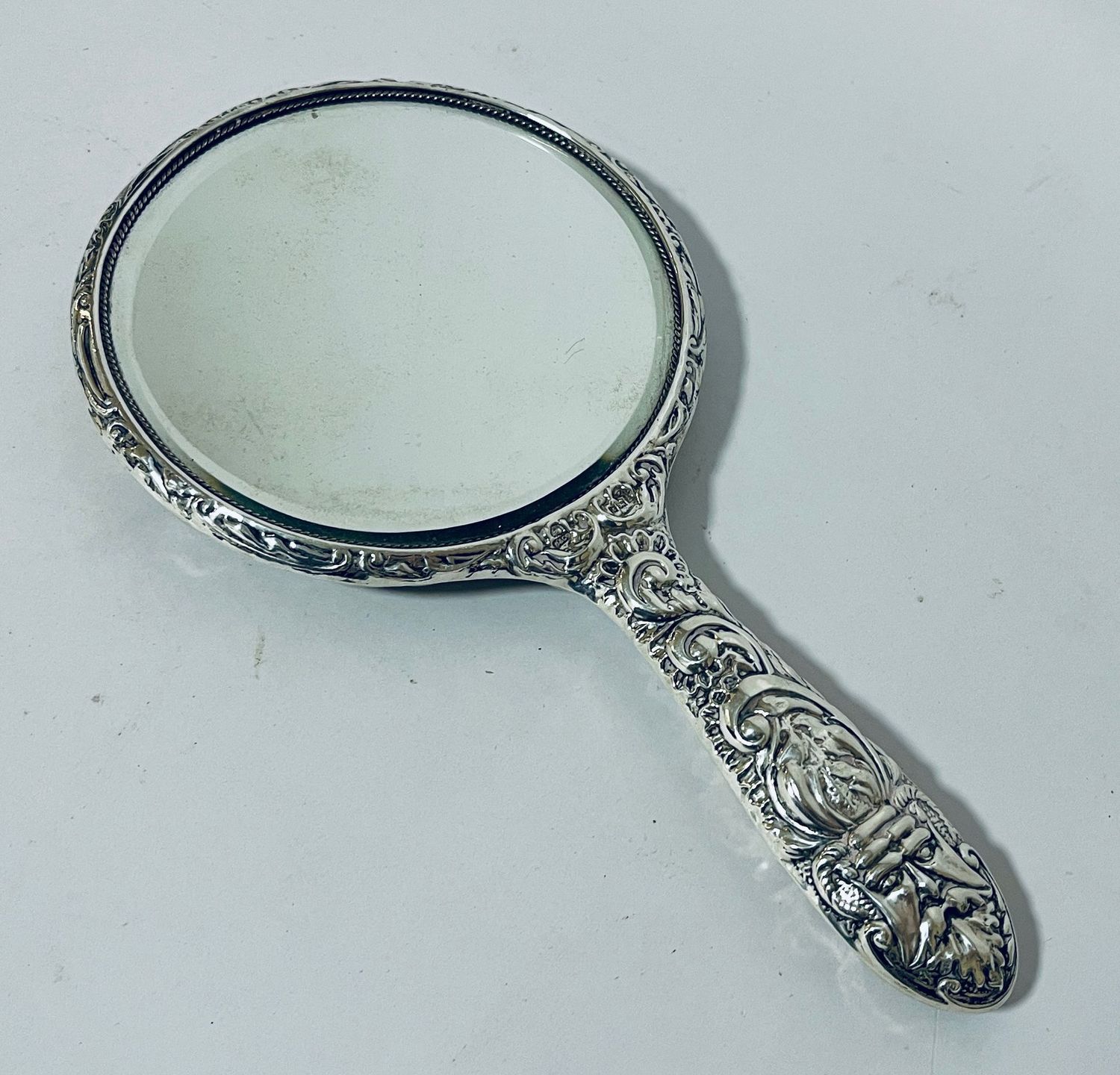 Silver Hand Mirror Silver Hand Mirror