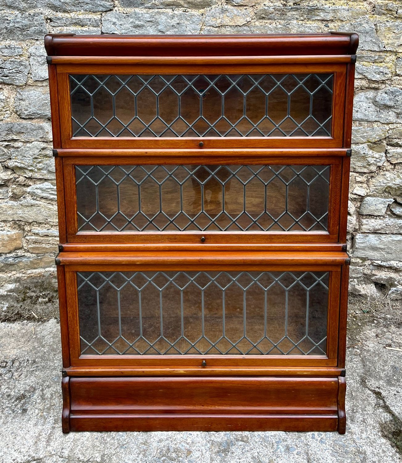 Globe Wernicke Mahogany Barrister's Bookcase