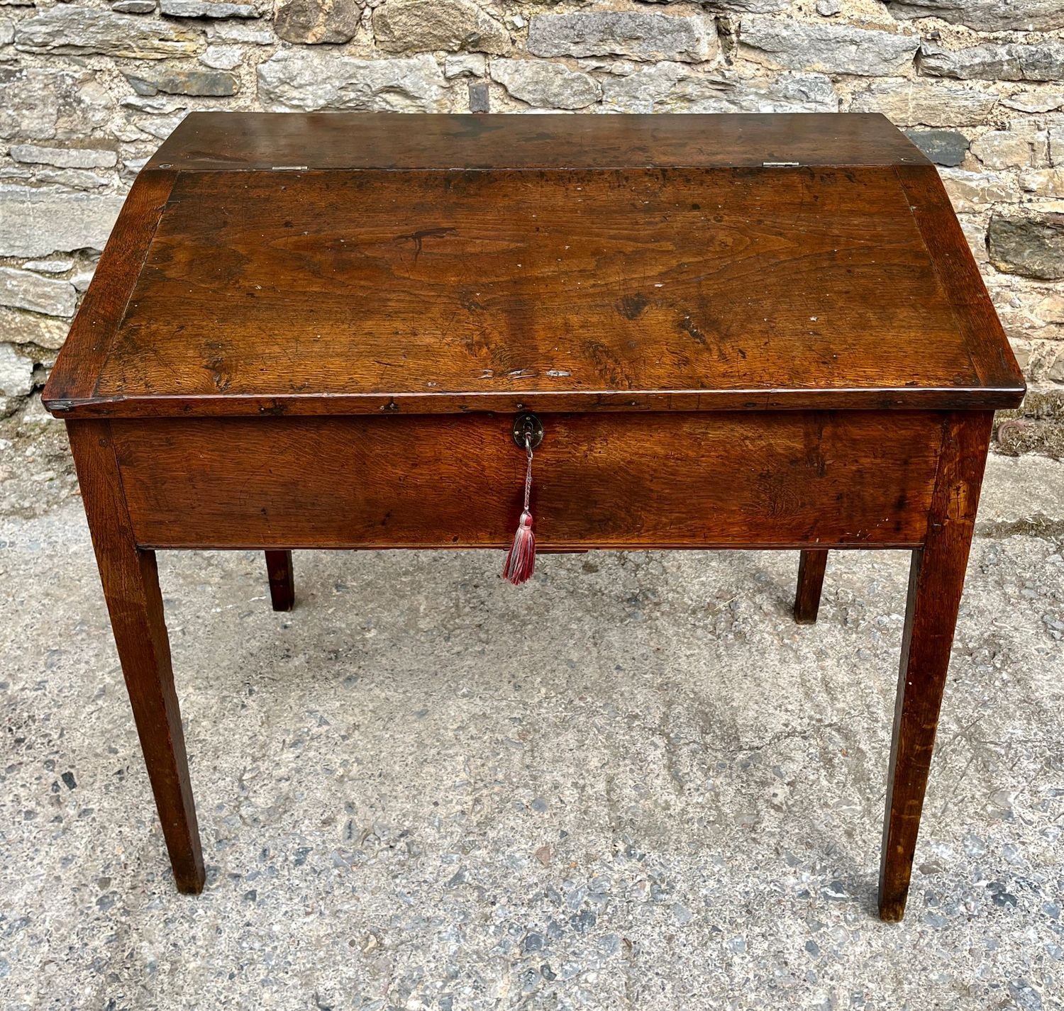 Georgian Oak Clerks Desk