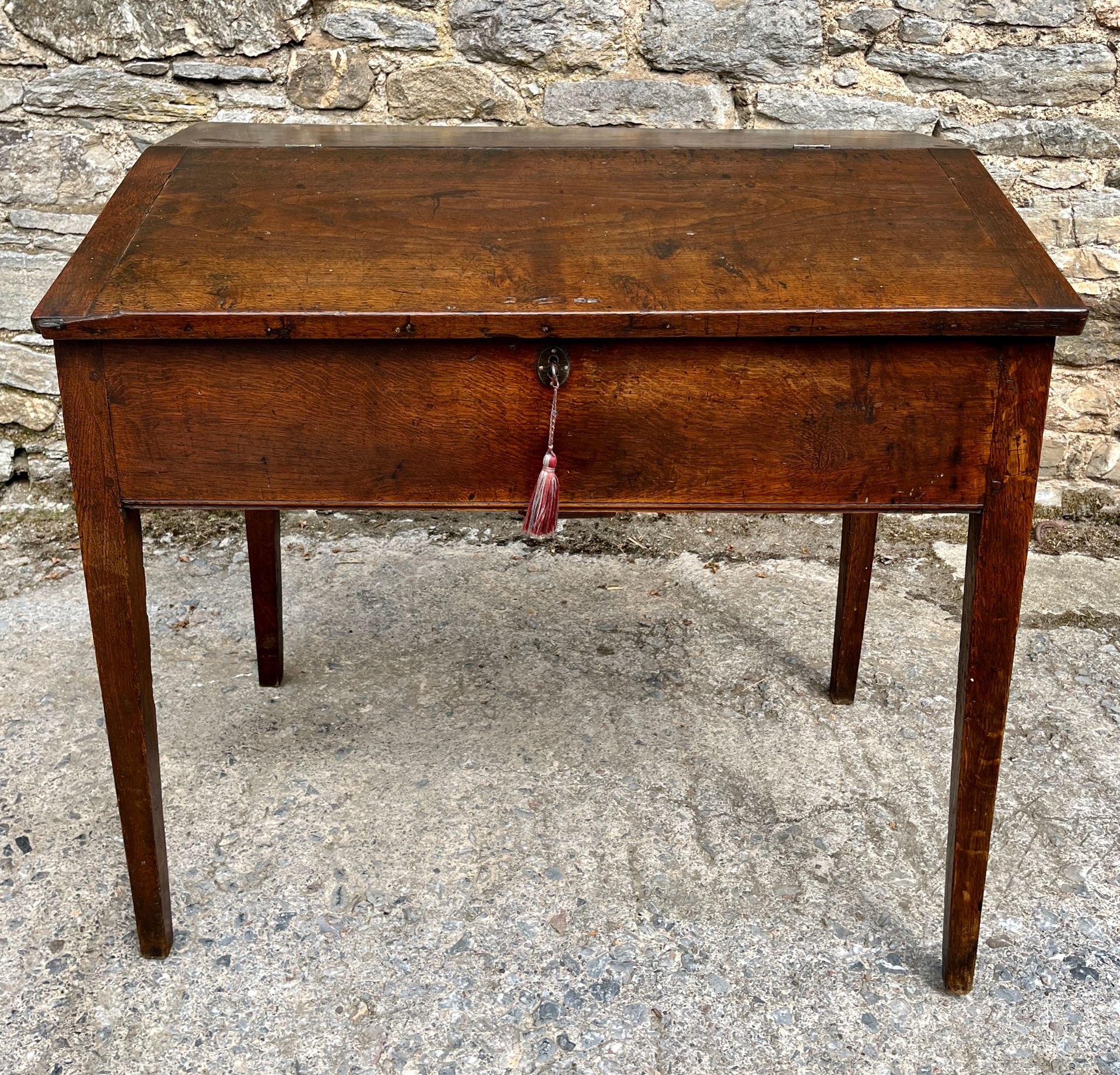 Georgian Oak Clerks Desk