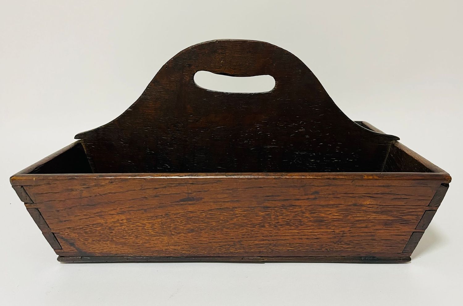 Georgian Oak Cutlery Tray
