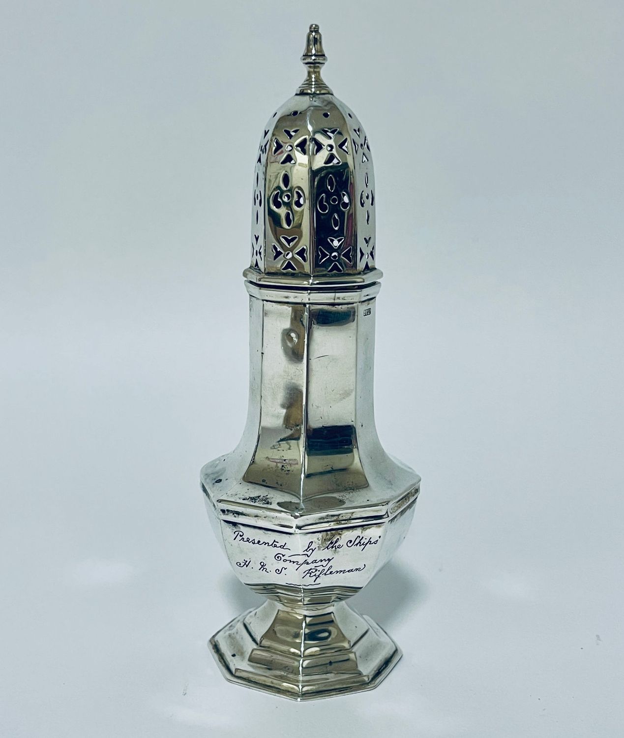 Antique Silver Sugar Caster